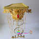 Fan Bingbing Version Wu Zetian's Same Style Emperor Crown Golden Crown with Curtain Head Crown Wu Zeti Tian Headdress Classy Customized