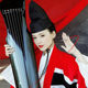 The Invincible Oriental Heroine from the Legend of the Condor Heroes, Lin Qingxia's Same Style Red Female Warrior Performance Costume, Male-To-Female Cross-Dressing Hanfu