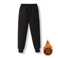 Черные флисовые штаны