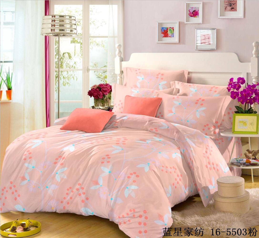 Processing 100% cotton thickened four-piece set can be customized multi-piece set quality assurance reasonable price