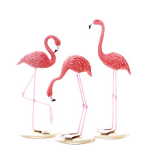 ins Flamingo home living room wine cabinet mini ornaments ornaments Nordic light luxury modern creative furnishings
