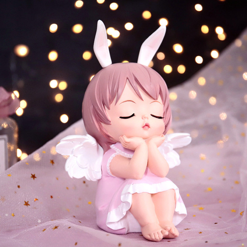 Anne Baby Angel Girl Home Bedroom Inner Room Adornment Swing Piece Cute Little Furnishing GIRL Heart