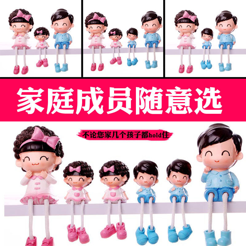 Modern Home Soft Decoration Resin Pendant Feet Dolls A Character Craft Gift Hem Adorable Living-room Mini Small Hem
