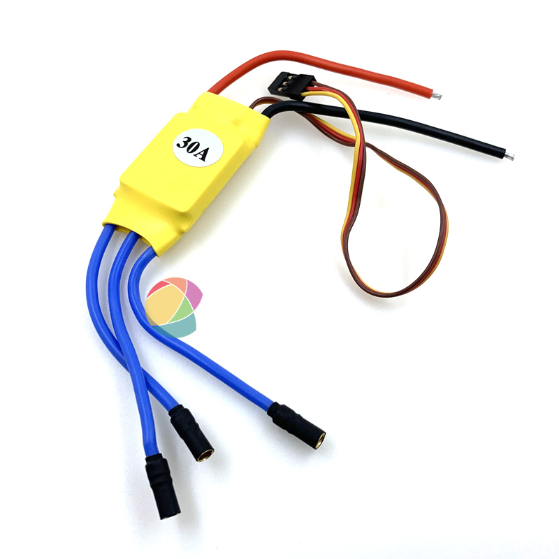 XXD New Sida HW30A 40A Brushless Electronic Governor Electronic Governor Welded Banana Head Soldless Plug