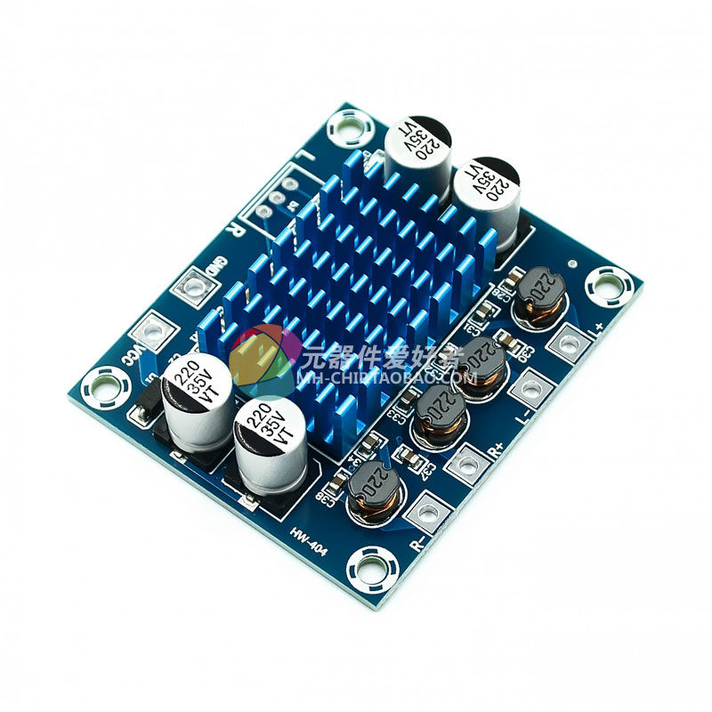 XH-A232 Class D digital audio amplifier board HD audio amplifier module power supply 12-24V output 30W*2