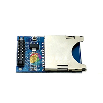 SD card read and write module Single chip SD SPI interface SD card socket SD card read and write module