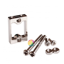 TT motor bracket motor shelf aluminum alloy smart car chassis wheel feed screw fasteners?