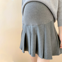 New 2021 Pregnancy Woman Dress Fall Half Body Dress Damp Moms Short Dress A Character Small Subplexo Skirt Tobella Underbelly Dresses