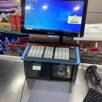 Hisense Hisone cash register all-in-one supermarket convenience store system cash register dual screen channel hk580