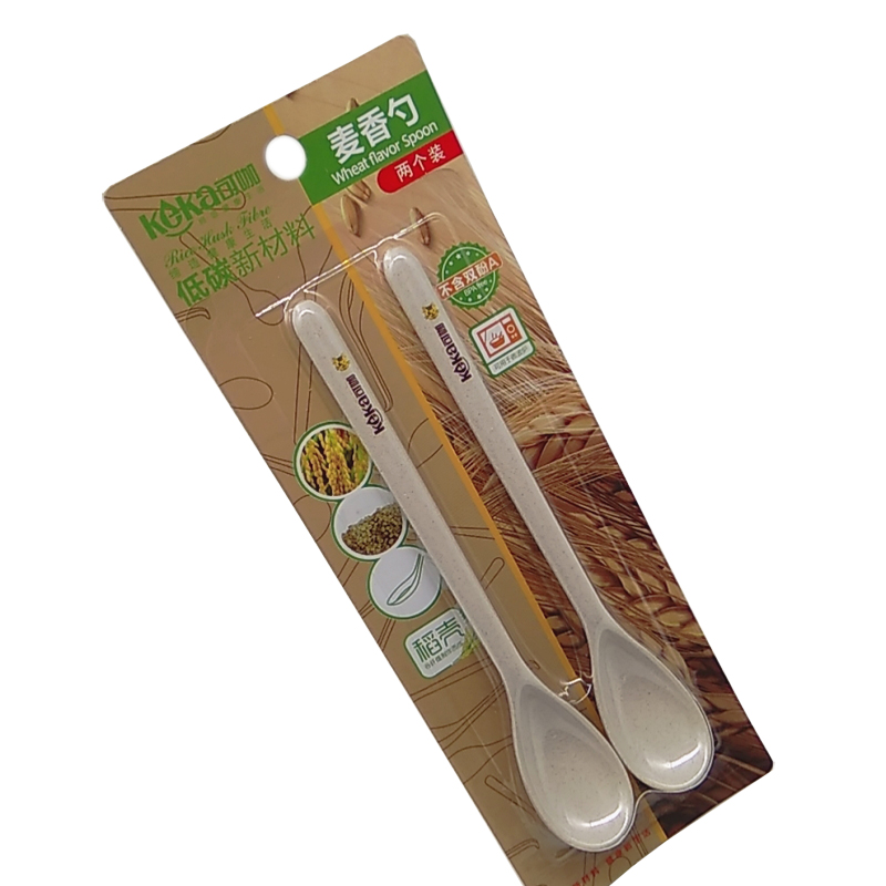 Yimanteco coffee spoon long handle adult student children's rice spoon spoon set coffee spoon stirring spoon 2547