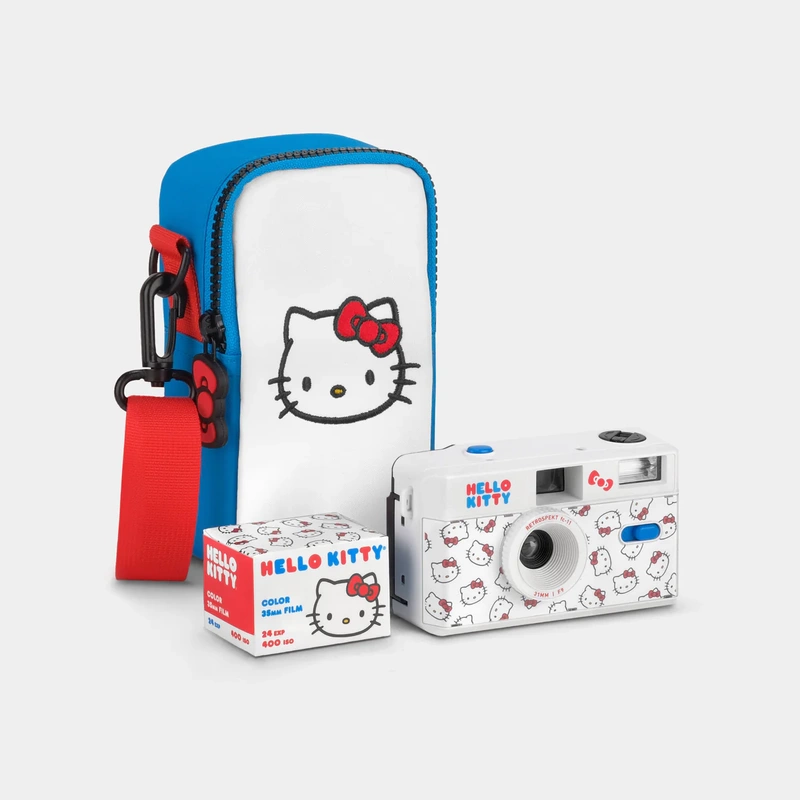 [Birthday Recommendation] Hello Kitty Co-Branded Genuine 35mm Film Camera Film Gift Set