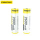 Pinsheng 18650 리튬 배터리 2600 mAh 초대형 용량 팁 충전 3.7v 강한 빛 손전등 전원 작은 팬 전기 모기 찰싹 때리는 라디오 18650 충전기 다기능 충전식