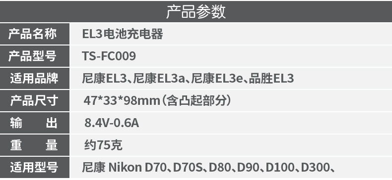 Pisen EL3e sạc cho Nikon MH-18a D90 D80 D700 camera D300S sạc pin - Phụ kiện máy ảnh kỹ thuật số túi máy ảnh canvas