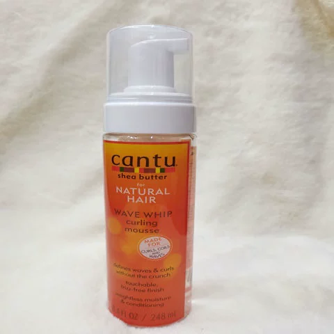 Новый мусс для завивки волос с маслом ши Cantu Shea Butter Wave Whip Curling Mousse Satsu