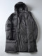 Spanish order counter 1199 foreign trade last order men's warm duck down fluffy hooded mid-length down jacket