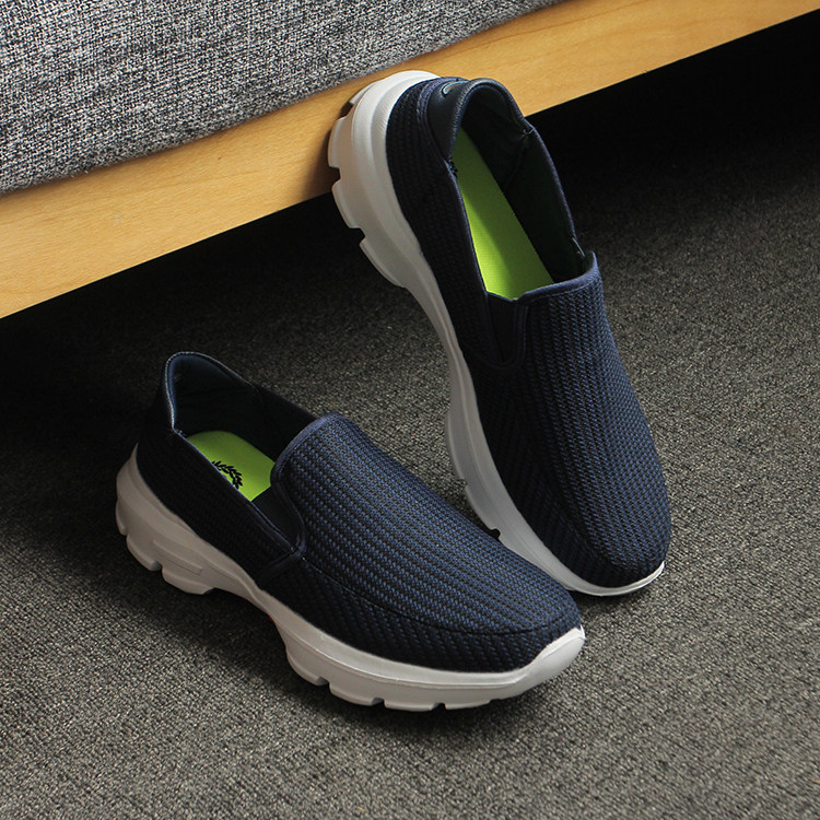 Энергичный обувь 十分给力！黑科技动能传感柱！外贸尾单男士春夏一脚蹬健步懒人鞋 OTHER