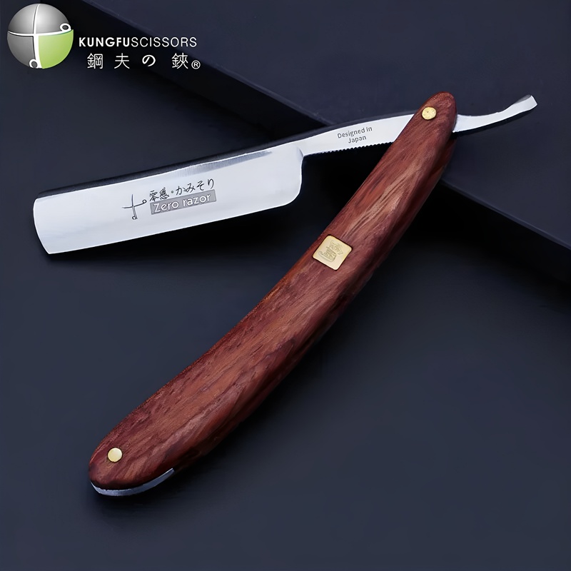 Japanese Steel Old-Fashioned Razor, Barber Shop Special Razor, Retro Razor, Men's Hairdressing Manual All-In-One Razor