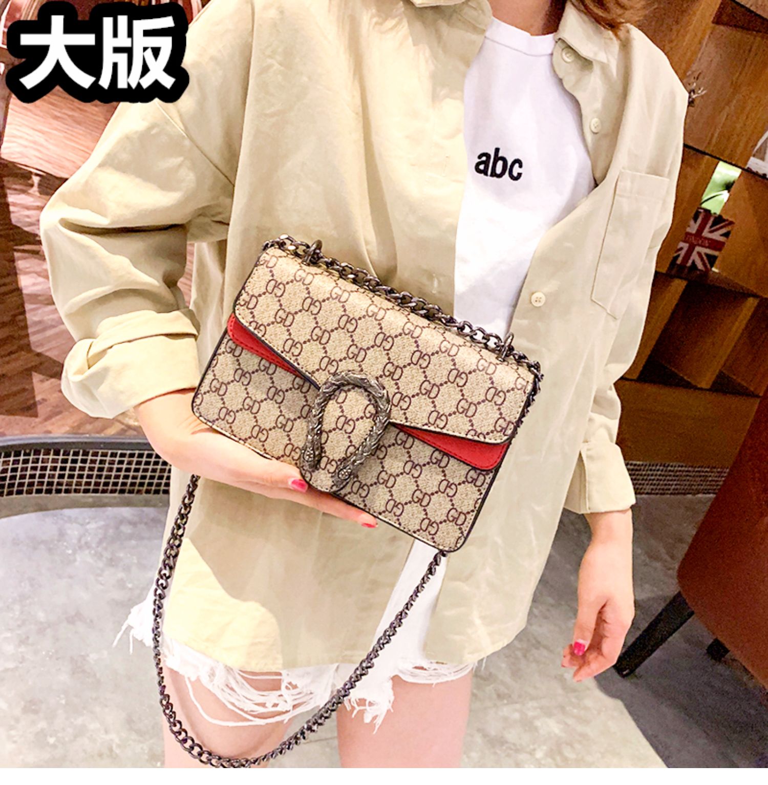 Thu đông và túi xách nữ 2019 mới kết cấu thủy triều chuỗi vai Messenger túi hoang dã thời trang nhỏ ck Dionysian túi xách - Túi xách nữ túi đeo chéo nữ da mềm