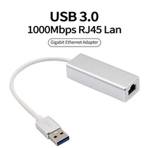 USB3 0 turn rj45 100 trillion network card typeC 2 0 wired network card external computer aluminum alloy Ethernet card