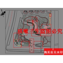 A complete set of construction cad drawings of a park greening landscape project garden landscape dwg drawings