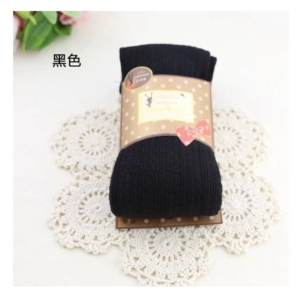 Базовые зимние штаны, сиреневые белые цветные шерстяные колготки, 2019, увеличенная толщина