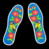 СущностьНовая тканевая стелька 2019 Cross Stitch Print Print Толстый полупрофинансированный продукт чистый продукт Pure 100%