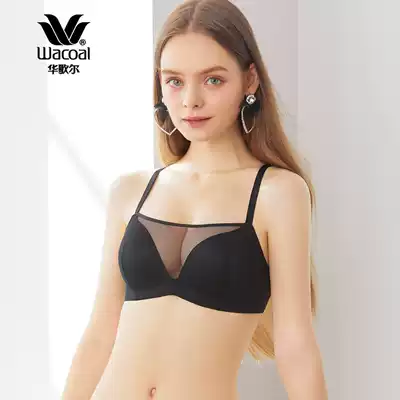 Hua Geer Wacoal anti-light underwear women's chest wrapped chest no trace no steel ring bra bra WB1617
