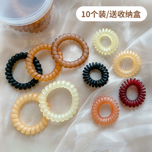 Брендовый телефон, матовый чехол, летняя прочная безвредная резинка для волос, не оставляет следов, не повреждает волосы