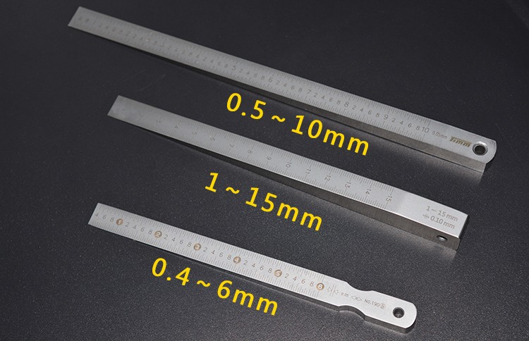 Vernier Sedimens Wedge Stopper Size 0 5 Gap Detection Engineering Detection Tool Flatness Detection Tianmu Card