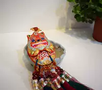 SU вышитый китайский узел, вышитый ароматический мешок, маленький подвесной подарок хороший кот (восемь сериалов)