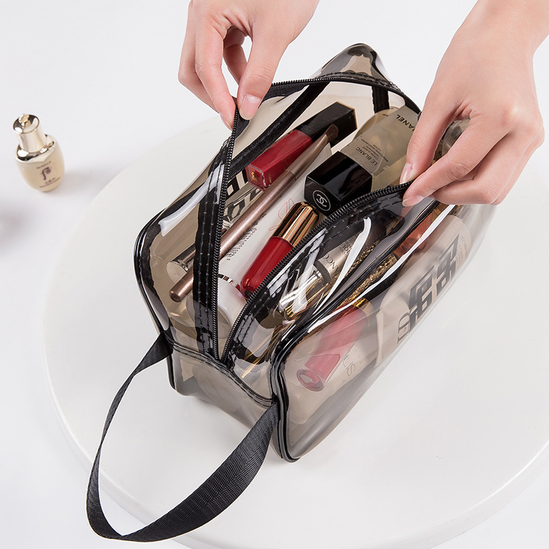 Transparent Cosmetic Bag for Women 2025 New Style Portable Travel Waterproof Toiletry Bag for Men Large Capacity Men's Business Trip