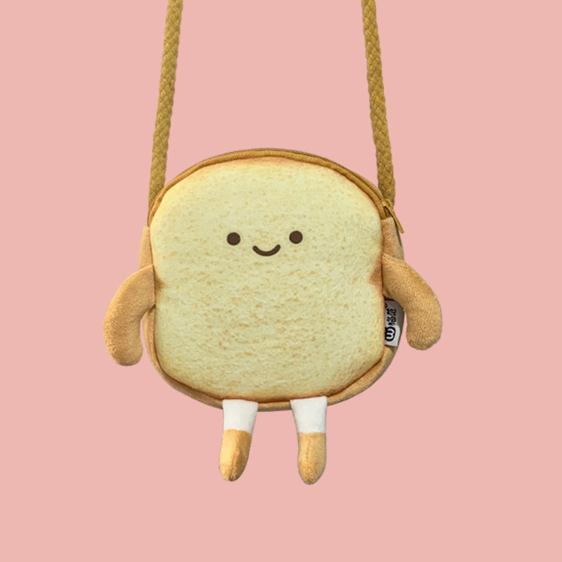 Children's Little Girl Plush Bag 2025 New Trendy Cute Plush Crossbody Bag for Girls Small Bag Coin Purse