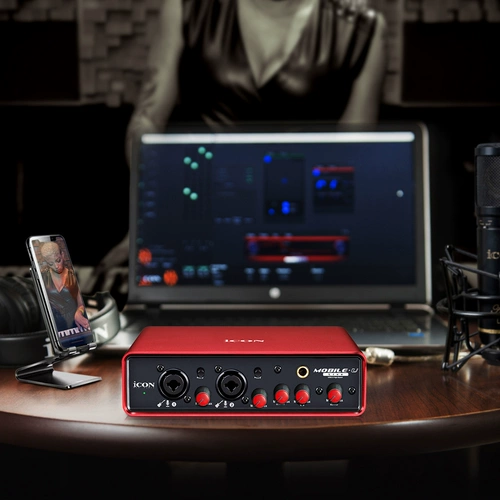 Aiken Icon MobileU Внешний звуковой стол компьютер