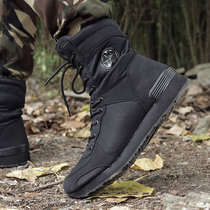 Ultra-light combat boots Special forces outdoor high-top breathable shock absorption wear-resistant running tactical marine woman