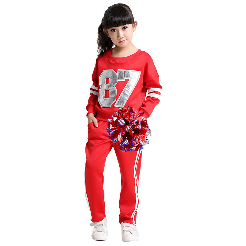 Lễ khai mạc Sinh viên Trò chơi Khiêu vũ Trang phục bóng đá trẻ em trang phục Cheerleader Cheers Hiệu suất ăn mặc mới