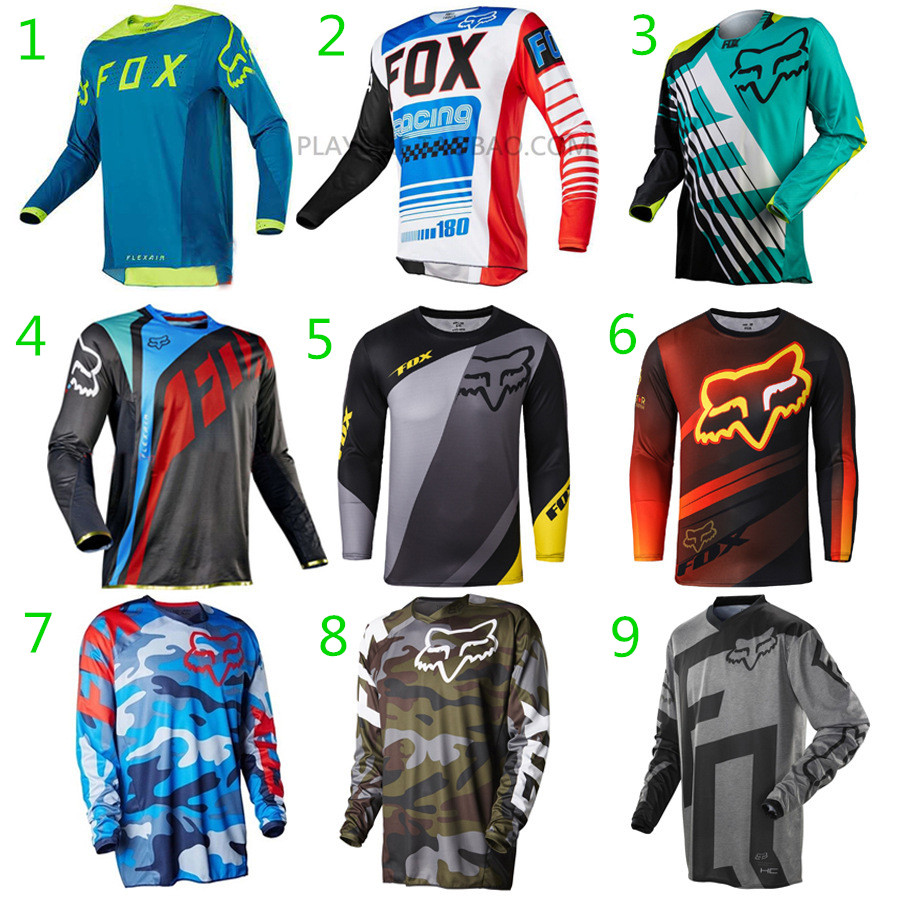 2019 hot selling new downhill clothing breathable sweat-absorbing long-sleeved top spring and autumn mountaineering bicycle off-road motorcycle clothing - Taobao