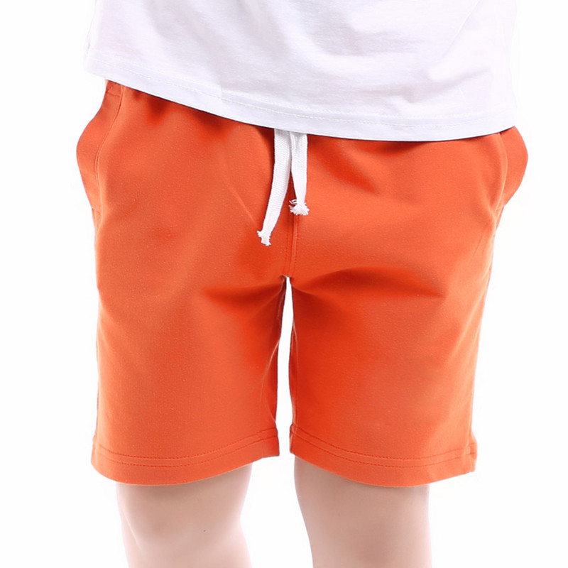 Boys and Girls Pure Cotton Sports Shorts, Summer Mid-Length Children's Shorts, Pure Cotton Plus Size, Extra Large Sports Casual Shorts