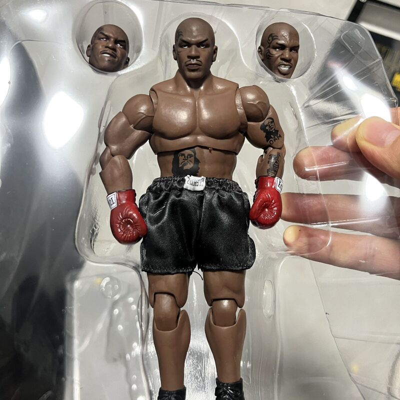 Gk Boxing Champion Mike Tyson Boxing Match Champion Articulated Action Figure Model Ornament 2Nd Generation Merchandise