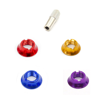 FUTABA remote control JR Frsky Gear switch Nut toggle switch Aluminum alloy color