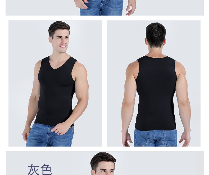 Áo vest nam liền thân ấm áp cộng với nhung dày bó sát mùa thu đông và thể thao mùa đông không tay bó sát nóng bỏng phần mỏng áo ba lỗ nữ đệm ngực