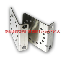 Pulse electronic fence Aluminum alloy universal base Tension fence base Electronic fence Galvanized universal base