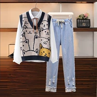 Осенняя рубашка, кролик, штаны