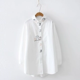 Осенняя длинная рубашка для школьников, для средней школы, 15 лет, подходит для подростков