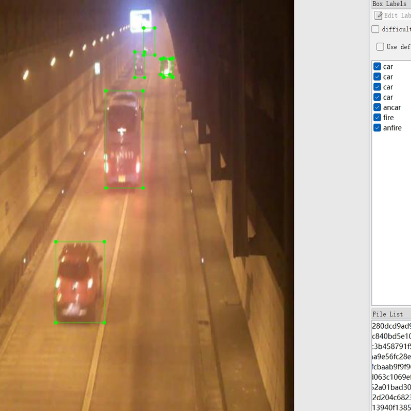 # 0143 Tunnel Vehicle and Fire Identification Data Set Voc Yolo Data Set 3000 Images