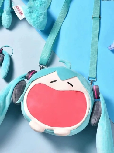 Хацунн Мику Мику Кацунг Фуфу Сумка Хацунэ Мику Мику Мику для маленькой боли подарки подарки девушки девочки