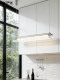 Bauhaus Vintage Restaurant Light Axis Pendant Lamp Designer 2026 New Model Office Front Desk Bar Counter Linear Light