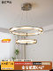 Meideng Carefully Selects the Yunhuan Living Room Chandelier, an Italian-Style Light Luxury Designer Model from 2026, a New Main Light for Large Flat-Floor Villa Halls