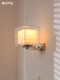 Japanese-Style Andaz Hotel Ji Yutang Wall Lamp Bauhaus Vintage Bedroom Bedside Lamp Living Room Background Wall Ambient Light