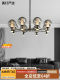 Italian Minimalist Light Luxury Living Room Chandelier Designer 2025 New Glass High-End Magic Bean Bedroom Dining Room Chandelier