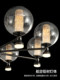 Italian Minimalist Light Luxury Living Room Chandelier Designer 2025 New Glass High-End Magic Bean Bedroom Dining Room Chandelier